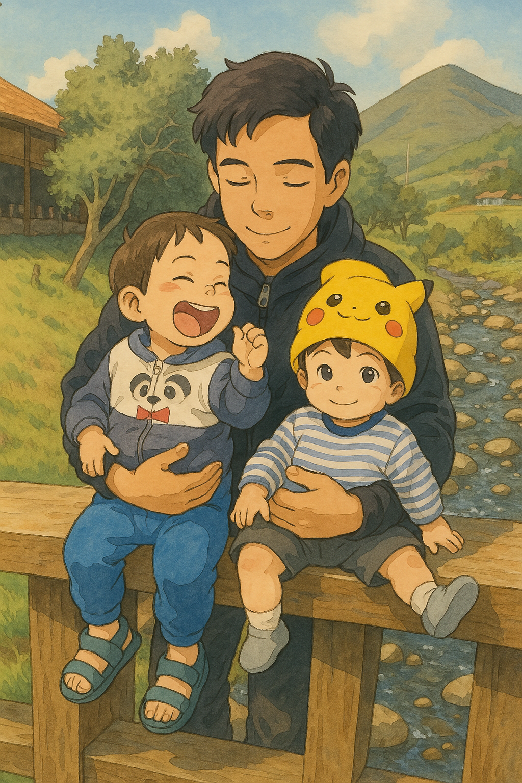 AI generated picture in Ghibli style